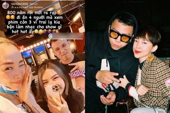 Tóc Tiên 'dỗi hờn' khi Touliver bị Rap Việt hành cho... bận sấp mặt