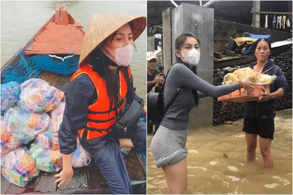 Xúc động cảnh Thủy Tiên tài trợ 2 trẻ em nghèo miền Trung học hết đại học-5