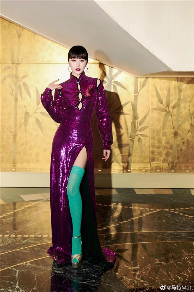 Phạm Băng Băng diện trang phục sến rện, lộ rõ dấu hiệu lão hóa-9