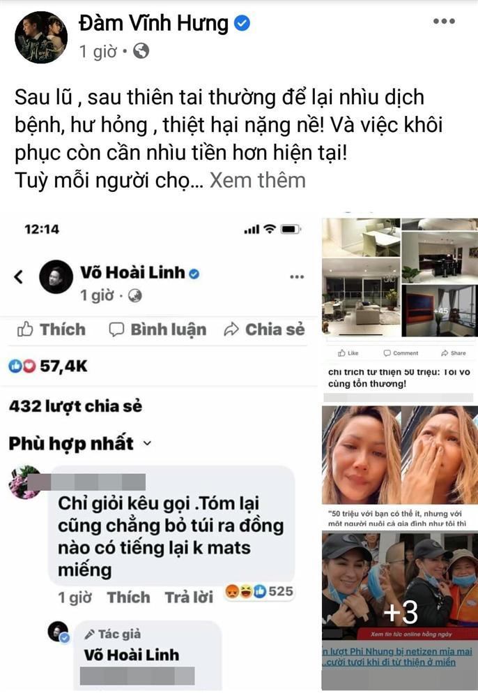 Đàm Vĩnh Hưng quát kẻ chỉ trích nghệ sĩ: Tao cần giấy chứng minh tụi mày từ thiện 1.000 đồng-1