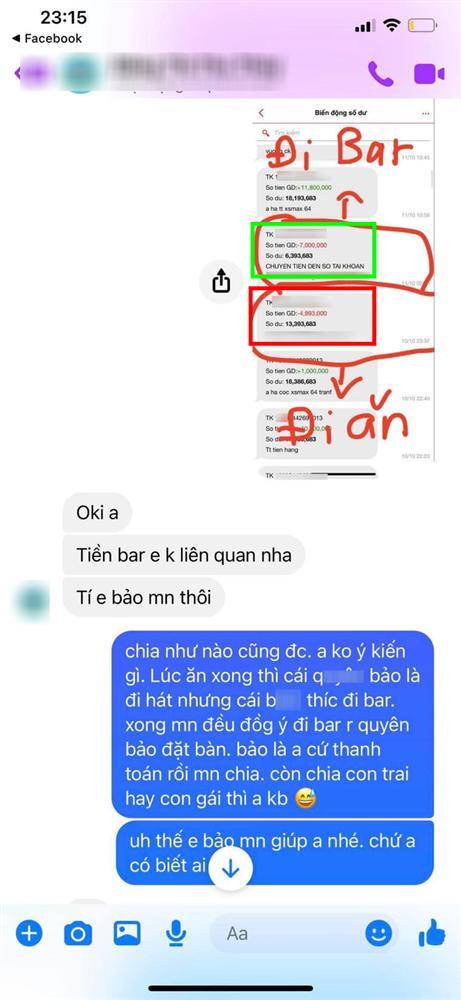 Ga lăng trả hộ bạn gái 7 triệu tiền đi bar, đến lúc đòi còn bị chửi như hát hay-2
