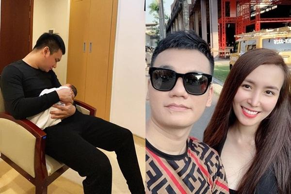 Bất ngờ với nhan sắc bà xã Khắc Việt sau 10 ngày sinh nở-3