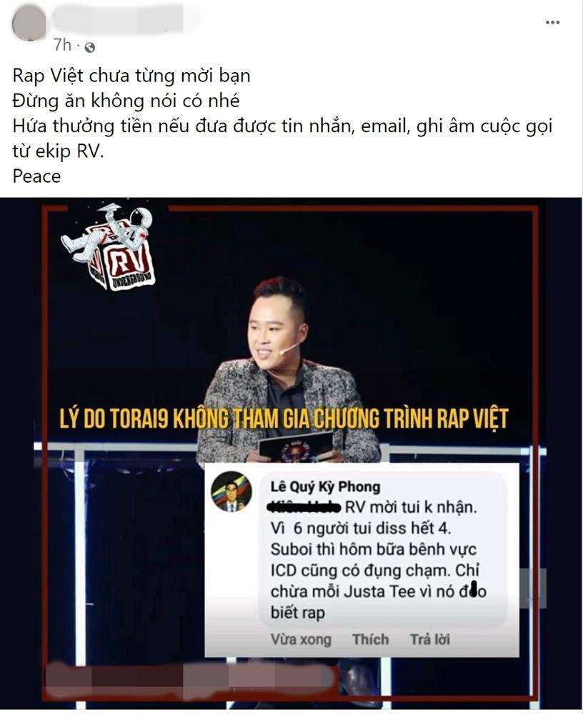 Nam rapper trót lỡ lời một ly, e-kip Rap Việt khiến người này đi luôn ngàn dặm-4