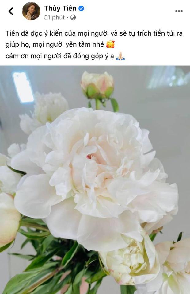 Thủy Tiên đã làm gì khi bị phản đối trích quỹ từ thiện miền Trung cho việc khác?-2