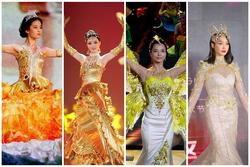 Bộ váy huyền thoại của Nữ thần Kim Ưng bị chê mỗi năm càng thêm sến súa