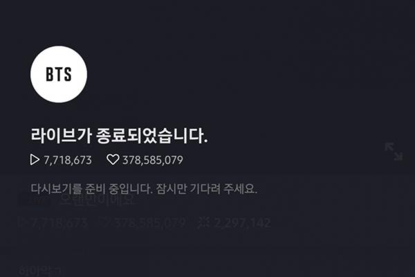 Netizens hoảng loạn khi nhìn số lượng người xem live của Jimin và Suga BTS-4