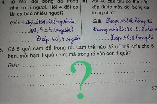 Bài toán lớp 2 nhưng khiến ai cũng vắt óc, biết lời giải lại tự trách mình kém cỏi