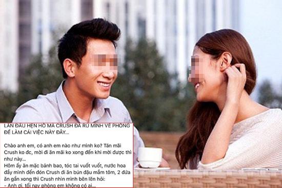 Lần đầu hẹn hò, thanh niên sung sướng tưởng bạn gái mời về phòng 'có chuyện', ai ngờ...