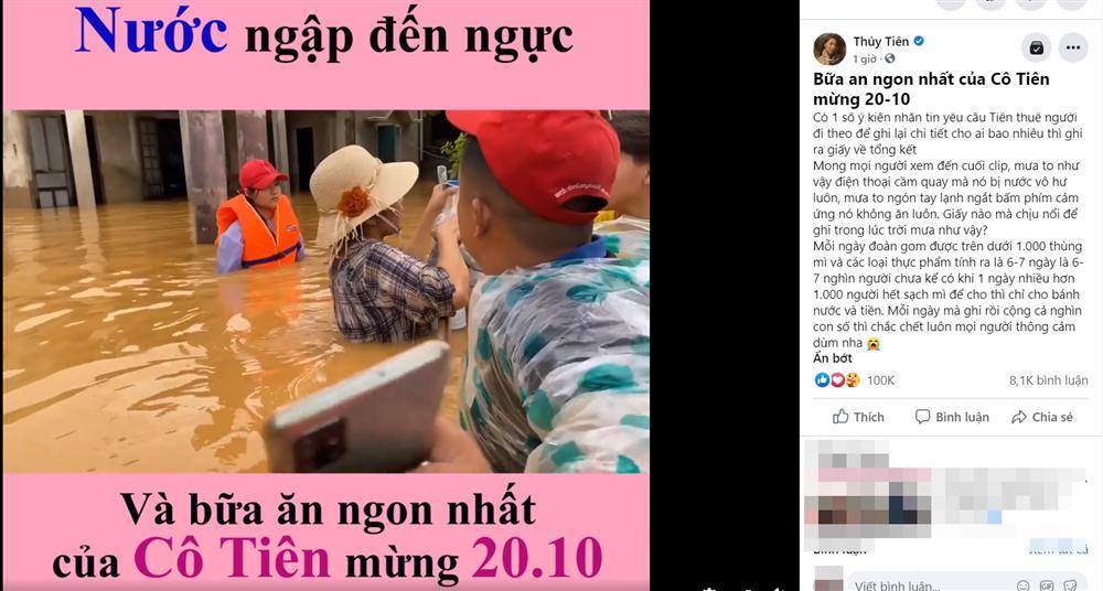 Thủy Tiên lên tiếng việc phải thuê người ghi chép chi tiêu quỹ từ thiện-2