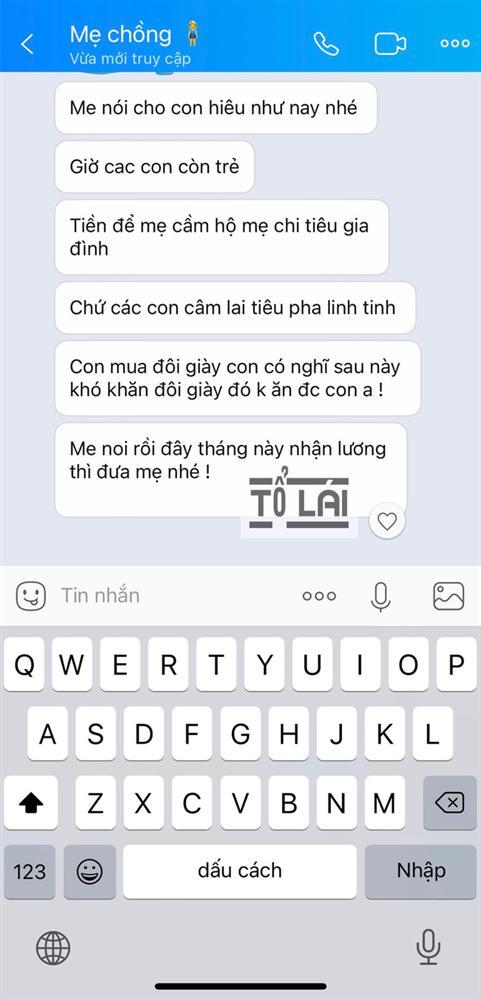 Đã giữ toàn bộ tiền của con trai, mẹ chồng vẫn muốn con dâu đưa lương và cách giải quyết cứng-1