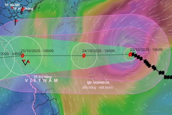 Bão mạnh cấp 8 dự kiến đổ bộ Hà Tĩnh - Quảng Trị-2
