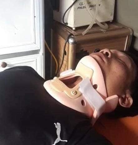 Vợ tài xế chở hàng cứu trợ miền Trung bị lật xe: Anh chấn thương sọ não, mê man không nhận ra ai-3