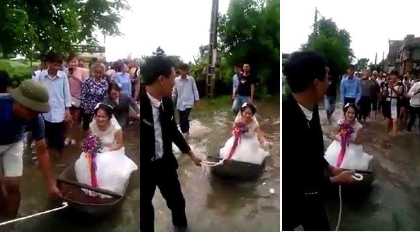 Mắt tròn mắt dẹt trước những màn rước dâu độc nhất vô nhị khiến ai nấy trầm trồ-7