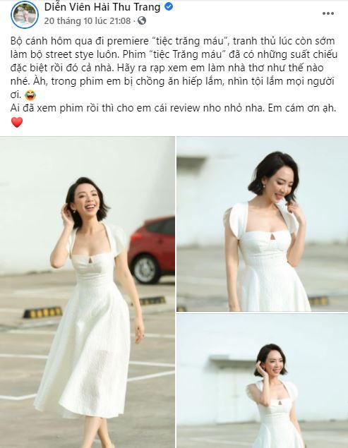 Bị chỉ trích vô cảm với đồng bào miền Trung, Thu Trang đáp trả: Đừng dạy tôi cách sống-1