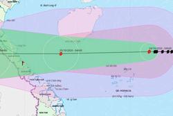 Bão mạnh cấp 8 dự kiến đổ bộ Hà Tĩnh - Quảng Trị