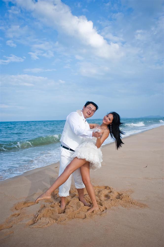 Ảnh cưới chưa từng công bố của hoa hậu Hương Giang và chồng Trung Quốc-2