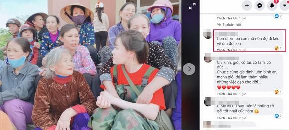 Đi trao quà cho đồng bào miền Trung, Âu Hà My bị dân mạng góp ý-3