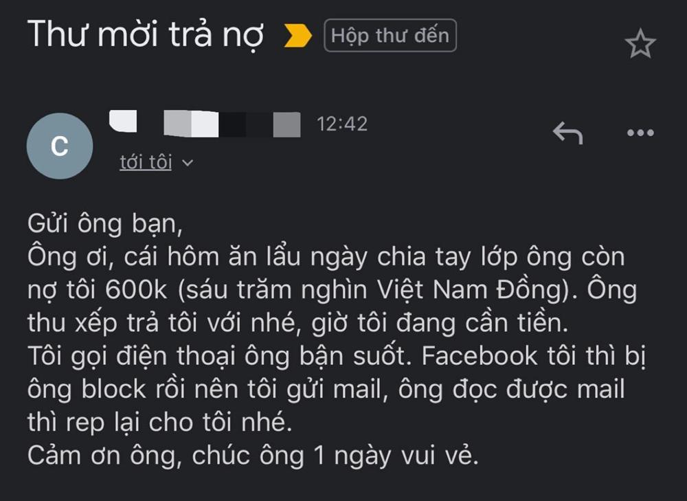 Chiến hữu quên trả tiền liên hoan, thanh niên viết thư mời đòi nợ ai nấy phục sát đất-1