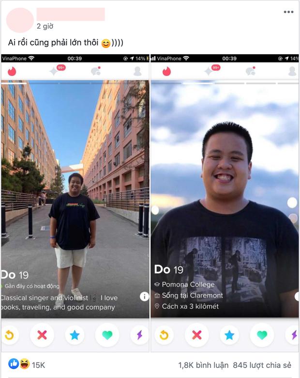 Dân mạng rầm rộ chia sẻ ảnh thần đồng Đỗ Nhật Nam lên ứng dụng hẹn hò tìm bạn gái-2