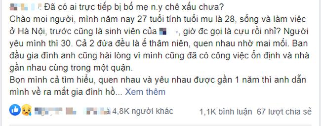 Ra mắt bị chê bai nhan sắc, cô gái đưa ra quyết định dứt khoát sau thái độ của người yêu-2