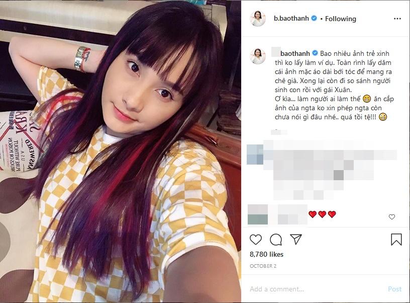 Bảo Thanh đang mang bầu còn bị đồn phù mặt phù chân-2