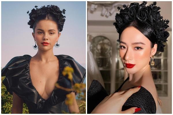 ĐỤNG HÀNG THÁNG 10: Hà Hồ - Ngọc Trinh đẹp lấn át sao ngoại khi so kè trong cùng 1 thiết kế-2