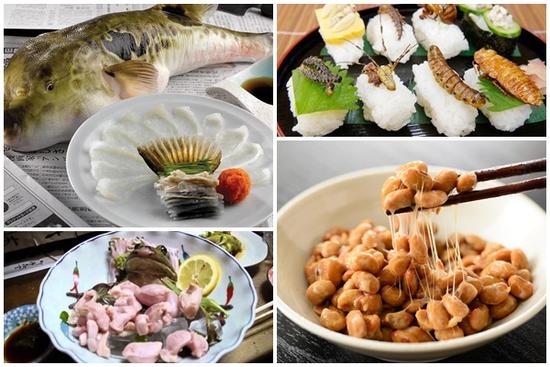 Những món ăn kinh dị ở Nhật Bản không phải ai cũng dám thử