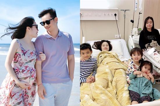 Ông xã bị chỉ trích khiến vợ thành 'máy đẻ', hot mom 5 con Hằng 'Túi' lên tiếng bênh vực