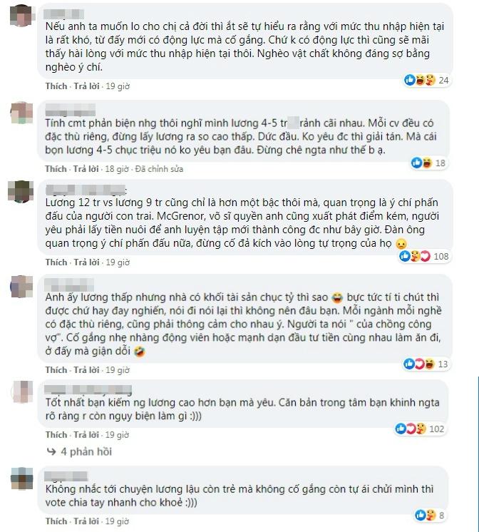 Trách bạn trai ra trường 3 năm lương chỉ lẹt đẹt 9 triệu, cô gái bị chỉ trích vì một lý do-3