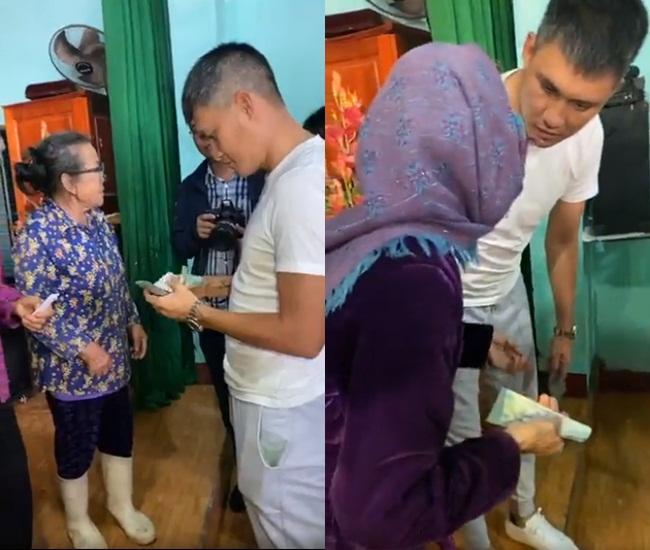 Thủy Tiên - Công Vinh trở lại miền Trung, rút đầy vali tiền mặt đi cứu trợ-5