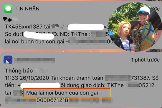 Con gái thất tình, mẹ chuyển hẳn tiền triệu kèm lời nhắn gây sốt MXH