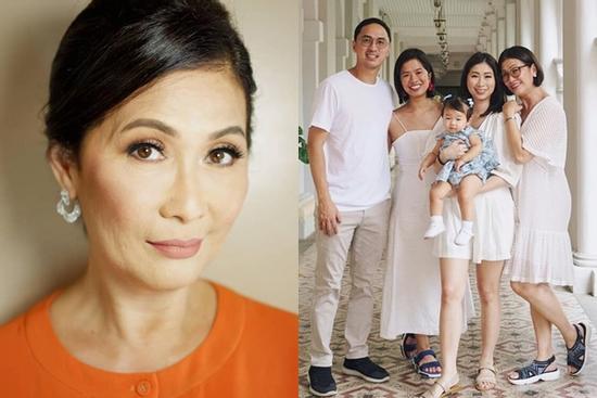 Nhan sắc mẹ chồng người Philippines của Tăng Thanh Hà