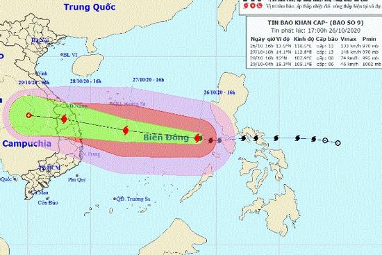 Tin bão số 9: Người dân tâm bão cần ghi nhớ