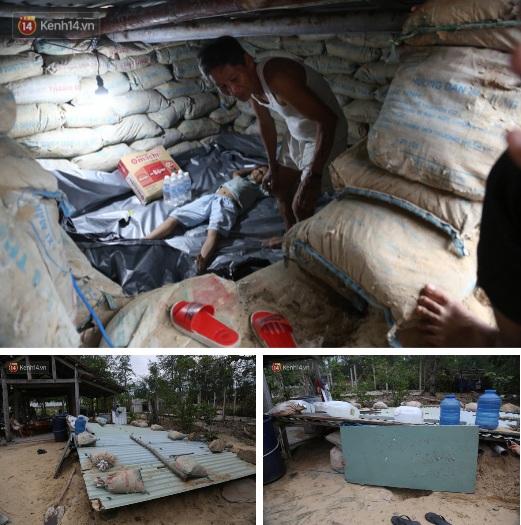 Người dân Quảng Nam đào hầm, đưa cả nhà xuống trú ẩn để tránh bão số 9-3