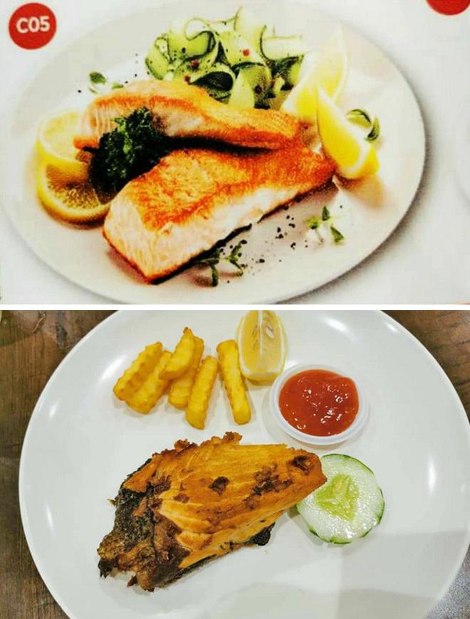 Cô gái khóc ngất vì đồ ăn order khác xa thực tế, dân mạng cà khịa giống hệt, khác mỗi màu-6