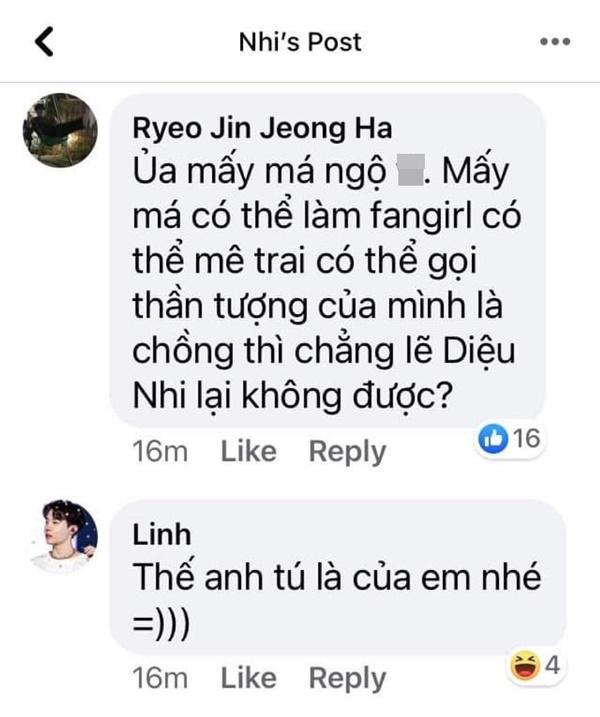 Diệu Nhi lại bị ném đá vì thể hiện tình yêu mù quáng với Lee Dong Wook-3