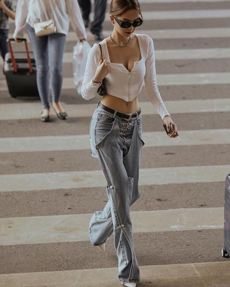 Lâm Tâm Như diện quần rách toang hoác, Cái Bang hơn cả Ngọc Trinh-6