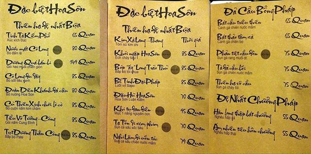 Tuyển tập thực đơn nhà hàng hack não khiến thực khách loay hoay không biết ăn món gì-3
