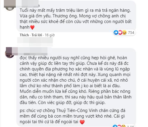 Thủy Tiên - Công Vinh gây tranh cãi khi cứu trợ cụ ông 200 triệu-8