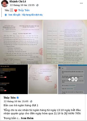 Em gái Công Vinh ra mặt bênh vực khi Thủy Tiên bị soi chuyện từ thiện-3