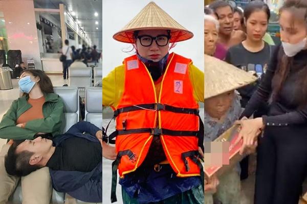 Lý Hải đăng ảnh nhà dân tan hoang sau lũ, anti-fan chê trách vì cười quá tươi-9