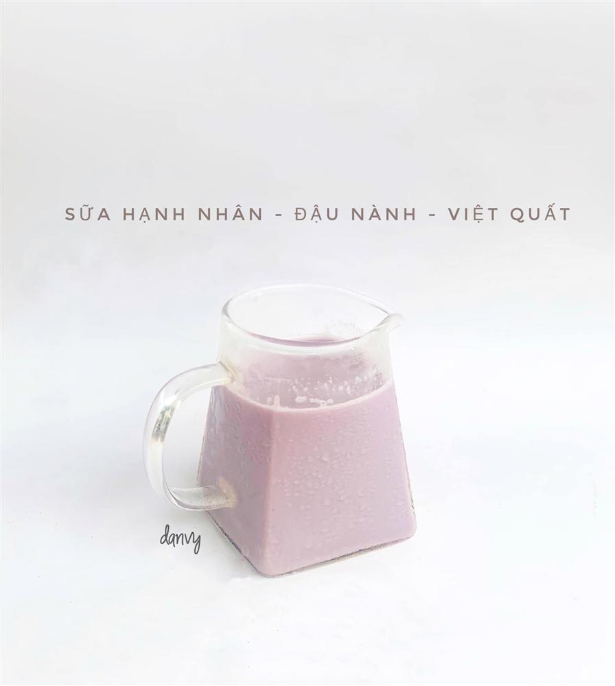 Mẹ đảm bật mí cách tạo màu sắc cho sữa hạt giúp bé uống ngoan mỗi ngày-7