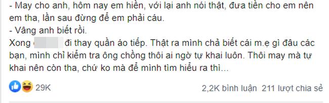 Màn thử chồng hút 29 nghìn like của cô vợ cao tay, nói vài câu chồng đã khai toàn bộ sự thật-1