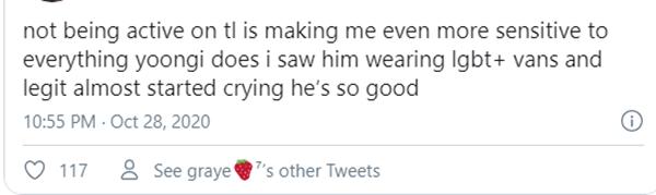 Suga BTS được fan quốc tế khen lấy khen để chỉ nhờ 1 hành động bé tí-6