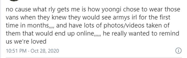 Suga BTS được fan quốc tế khen lấy khen để chỉ nhờ 1 hành động bé tí-7