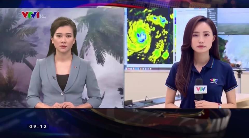 MC nổi tiếng VTV tiết lộ về trường quay đặc biệt trong những ngày dẫn sóng tin mưa bão-1