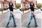Nga Nguyễn - chị gái BN17 bị bóc mẽ photoshop méo cả đường đi