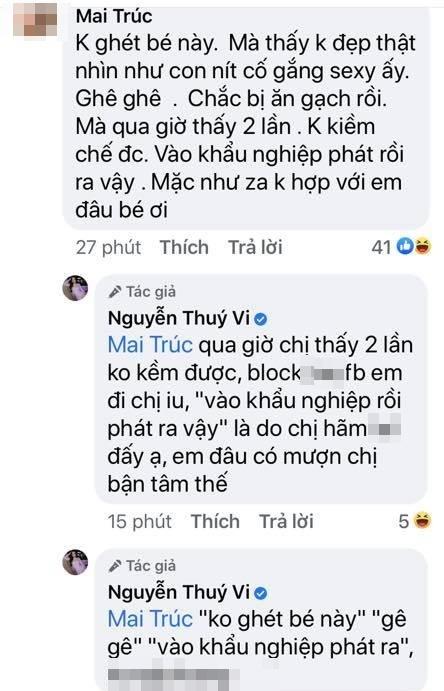 Đăng hình sexy bị mỉa mai con nít ăn mặc thấy gớm, Thúy Vi đáp trả không trượt phát nào-5