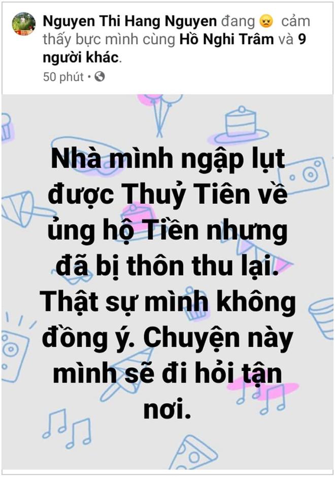 Quảng Bình trả lại số tiền đã thu của gia đình nhận cứu trợ từ Thủy Tiên-1