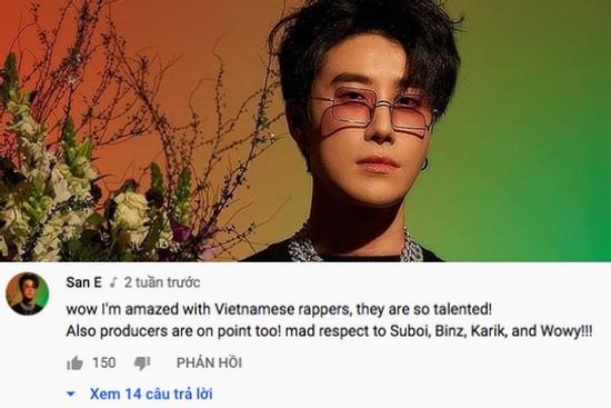 Rapper Hàn Quốc khen thí sinh Rap Việt, dành sự tôn trọng cho dàn HLV